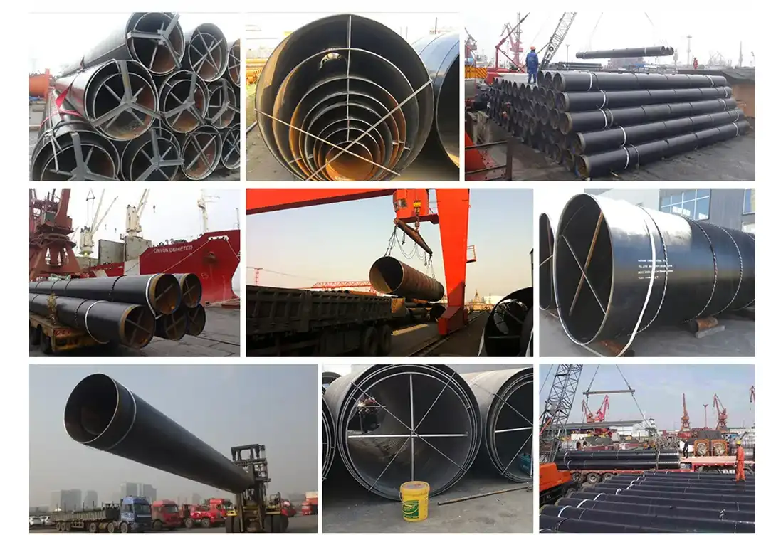 SSAW Pipe Packaging and Shipping SSAW Pipe Packaging and Shipping