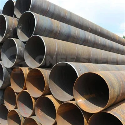 Tubo de aço carbono em espiral ASTM A36