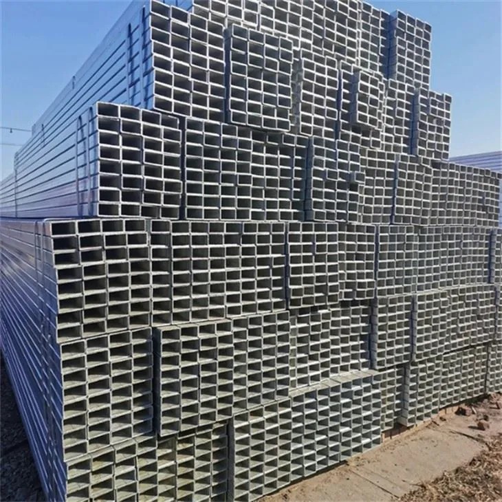 Tubo quadrado soldado sem costura St37 galvanizado